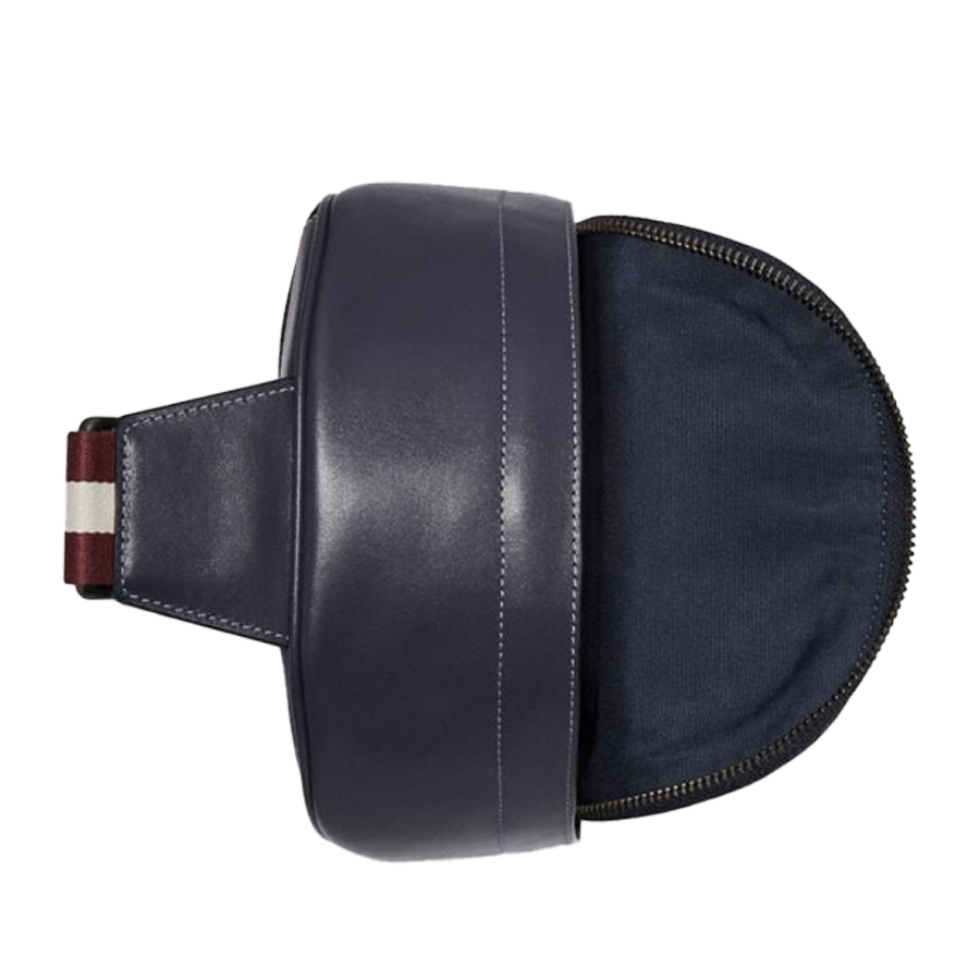 Balo Coach West Pack In Signature Canvas With Varsity Motif Cb913 Màu Xanh Đen