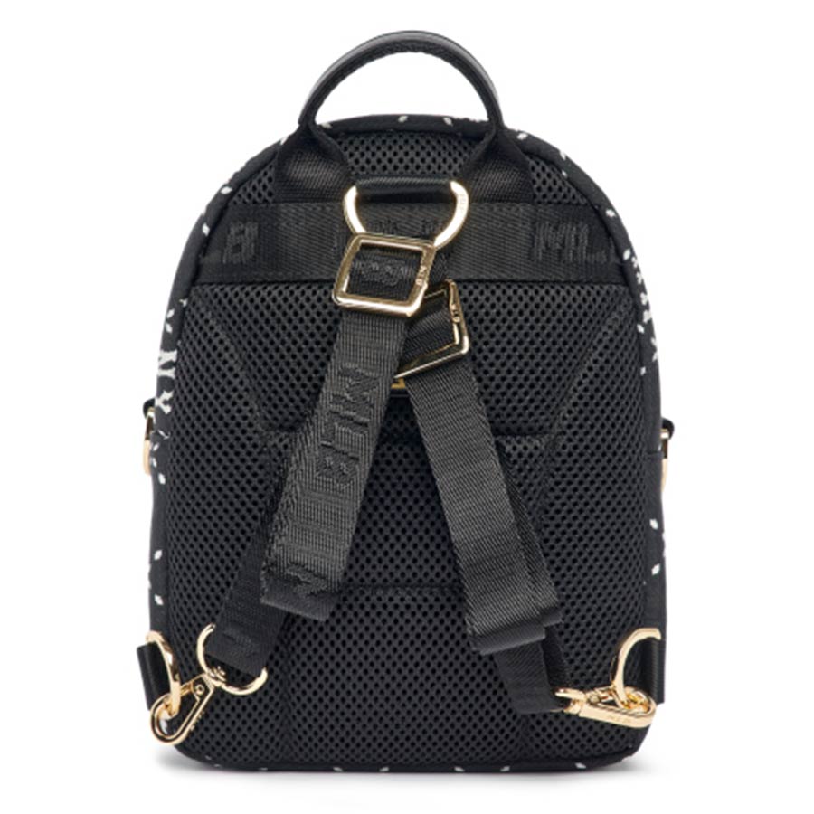 Balo Trẻ Em MLB Diamond Monogram Jacquard Mini Backpack New York Yankees 7ABKMD23N-50BKS Màu Đen