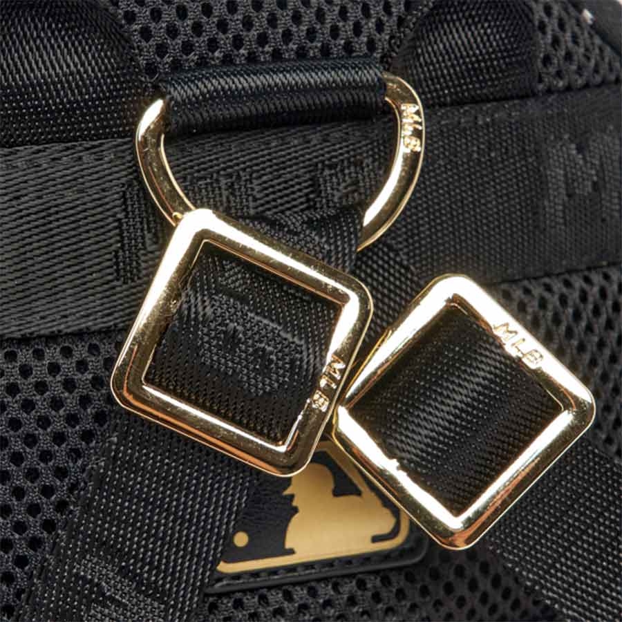 Balo Trẻ Em MLB Diamond Monogram Jacquard Mini Backpack New York Yankees 7ABKMD23N-50BKS Màu Đen