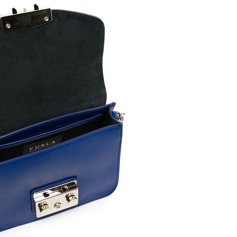 Túi Đeo Chéo Furla Metropolis Mini Crossbody Màu Xanh Dương