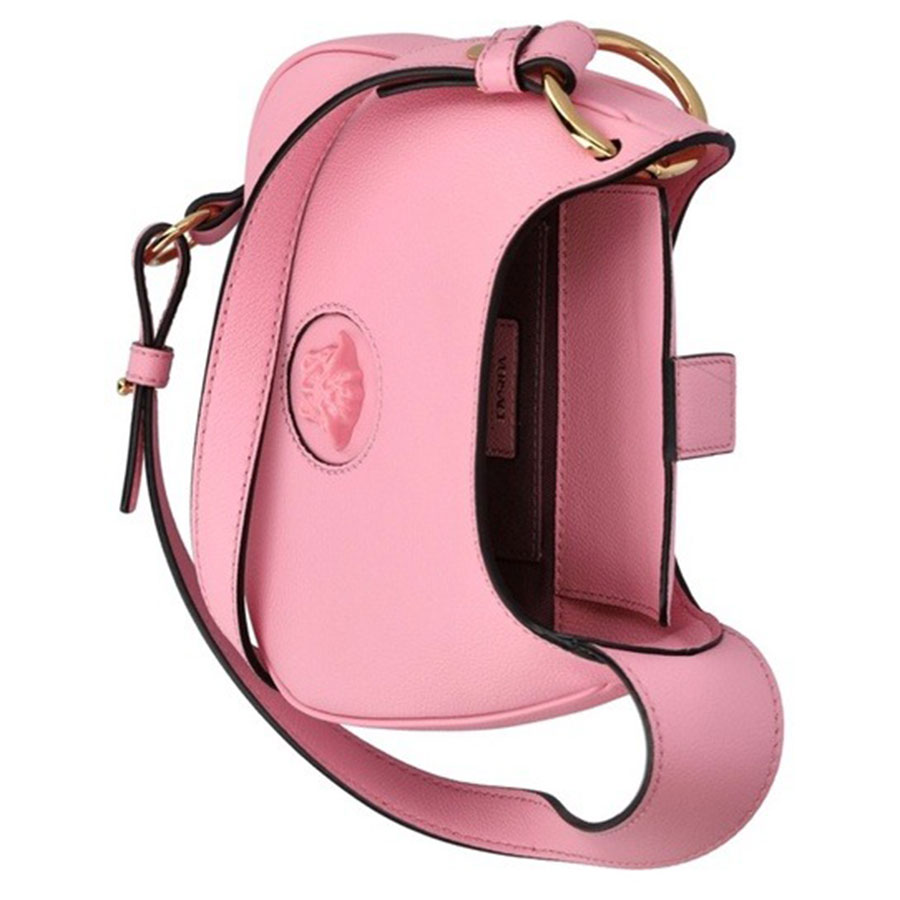 Túi Xách Versace La Medusa Small Leather Hobo Bag Màu Hồng