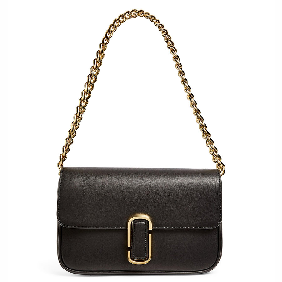 Túi Đeo Chéo Marc Jacobs The Leather The J Shoulder Bag Màu Đen