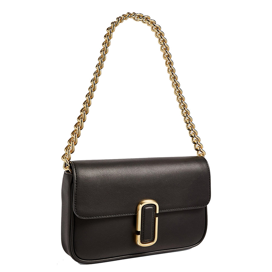 Túi Đeo Chéo Marc Jacobs The Leather The J Shoulder Bag Màu Đen