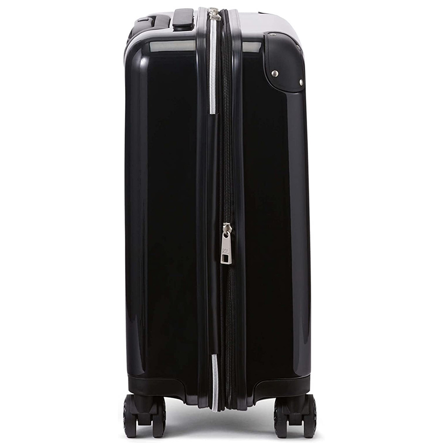 Vali Karl Lagerfeld Women's Black Karl & Kat Hardside Spinner Màu Đen Size 24