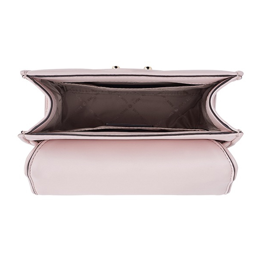 Túi Đeo Chéo Michael Kors MK Serena Small Solid Color Leather Small 35S2GNRC1I Màu Hồng Size 20