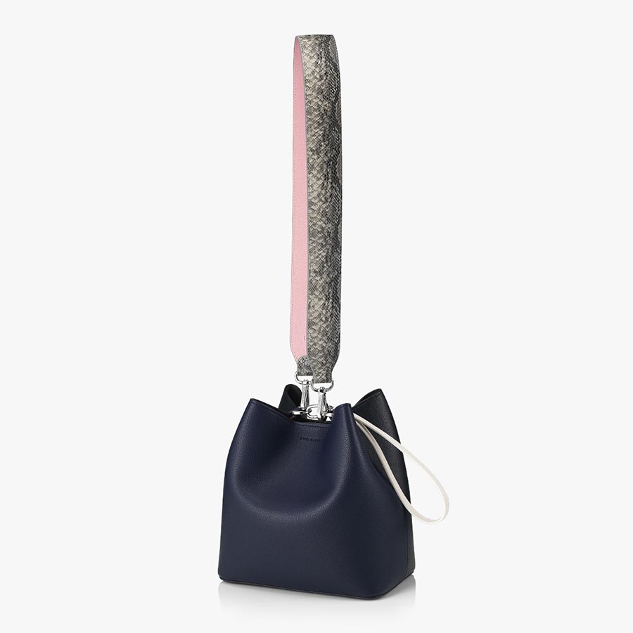 Túi Đeo Chéo Nữ Find Kapoor Pingo Bag 20 Basic Pythone Set FBPG20BYBNV Màu Xanh Navy