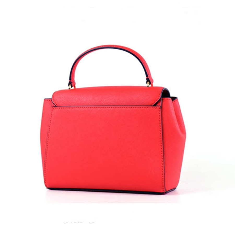 Túi Xách Tory Burch Emerson Anti-Scratch Flip Handle Màu Đỏ