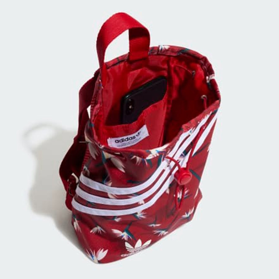 Balo Adidas Mini Thebe Magugu HK0114 Màu Đỏ Trắng