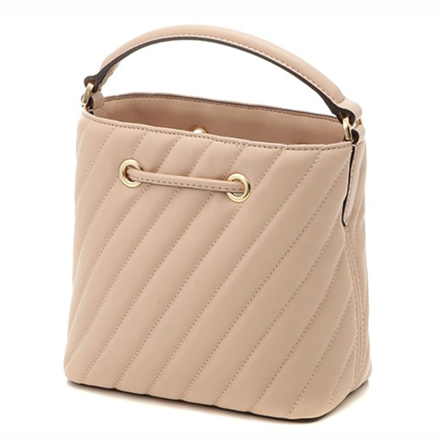 Túi Đeo Chéo Michael Kors MK 2way Chain Shoulder 35T0GU2C0U Leather Màu Be