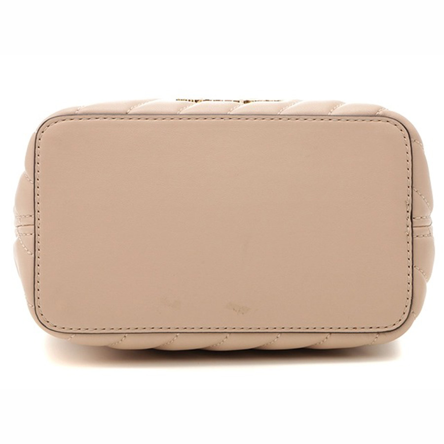 Túi Đeo Chéo Michael Kors MK 2way Chain Shoulder 35T0GU2C0U Leather Màu Be