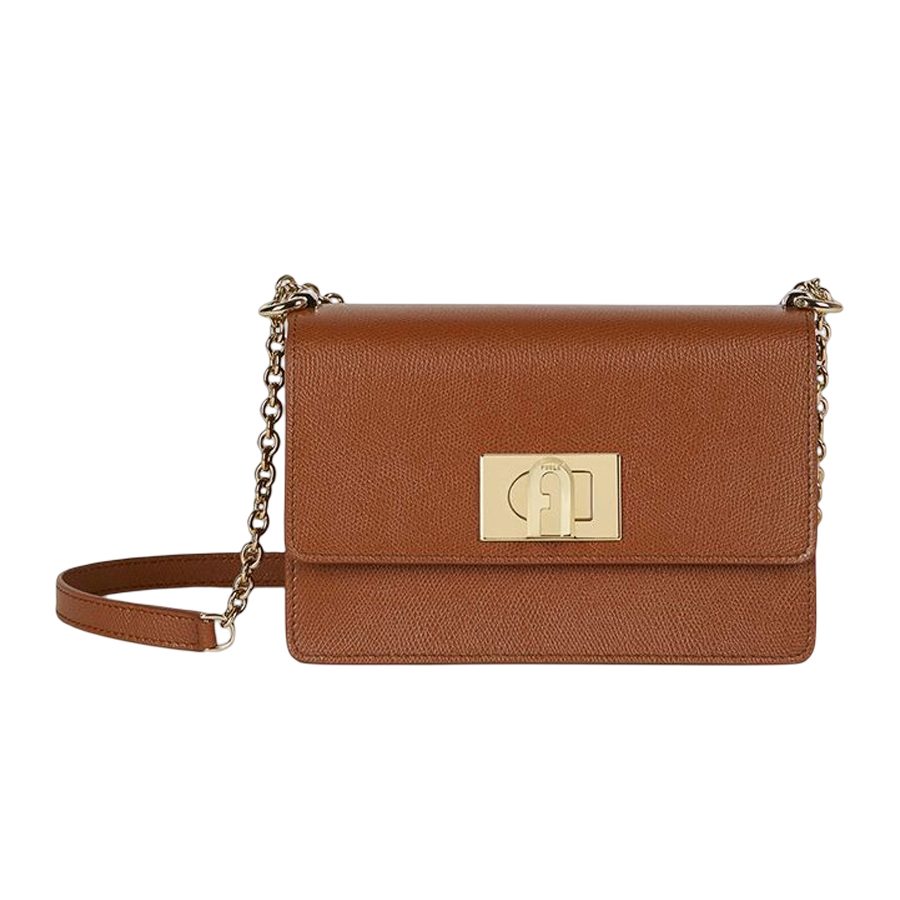 Túi Đeo Chéo Furla 1927 Crossbody Mini Cognac H Màu Nâu