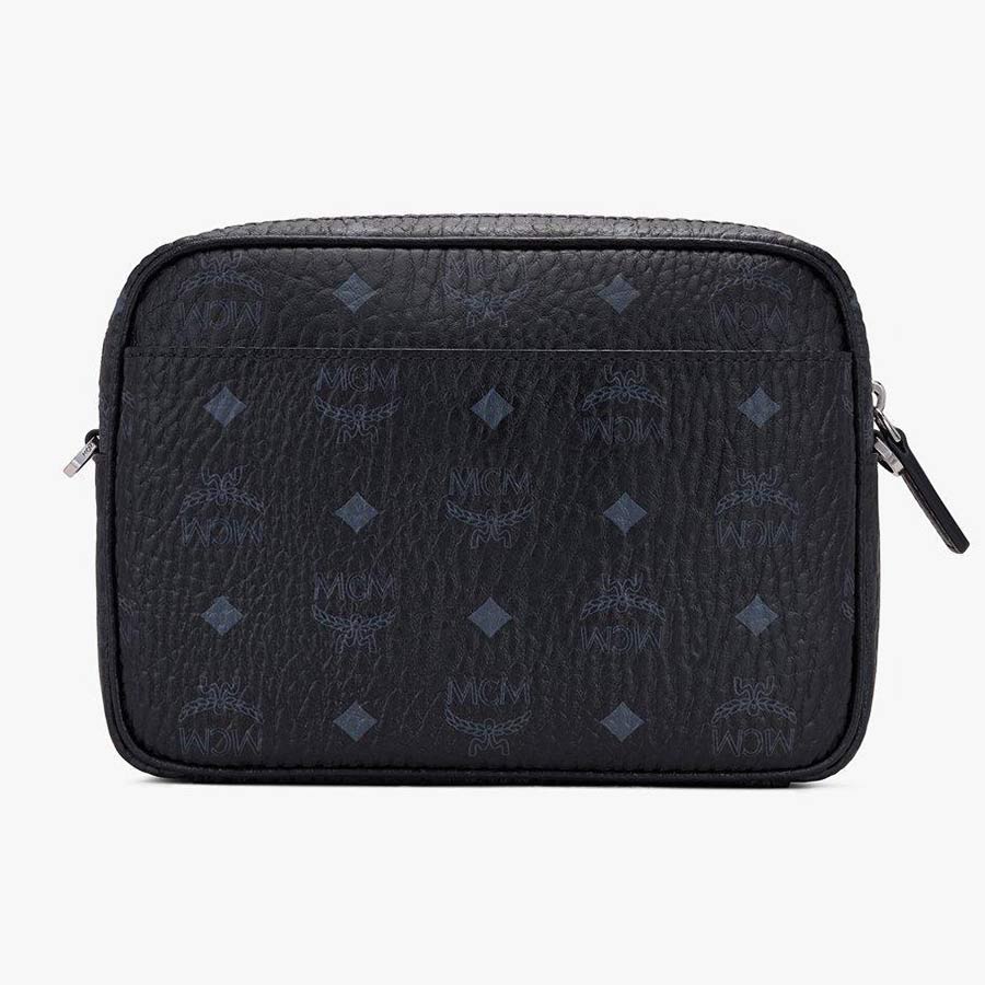 Túi Đeo Chéo MCM Aren Crossbody In Visetos MMRAAKC02BK001 Màu Đen