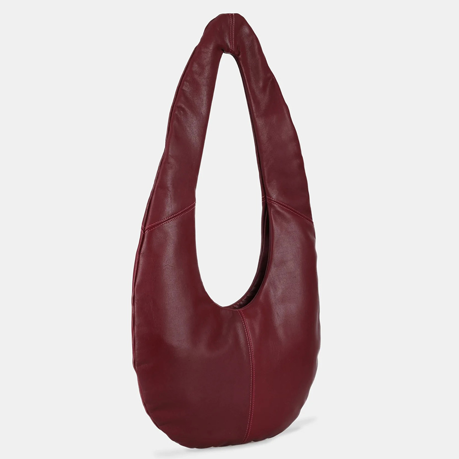 Túi Xách Chautfifth Raindrop (Da Thật) Màu Đỏ