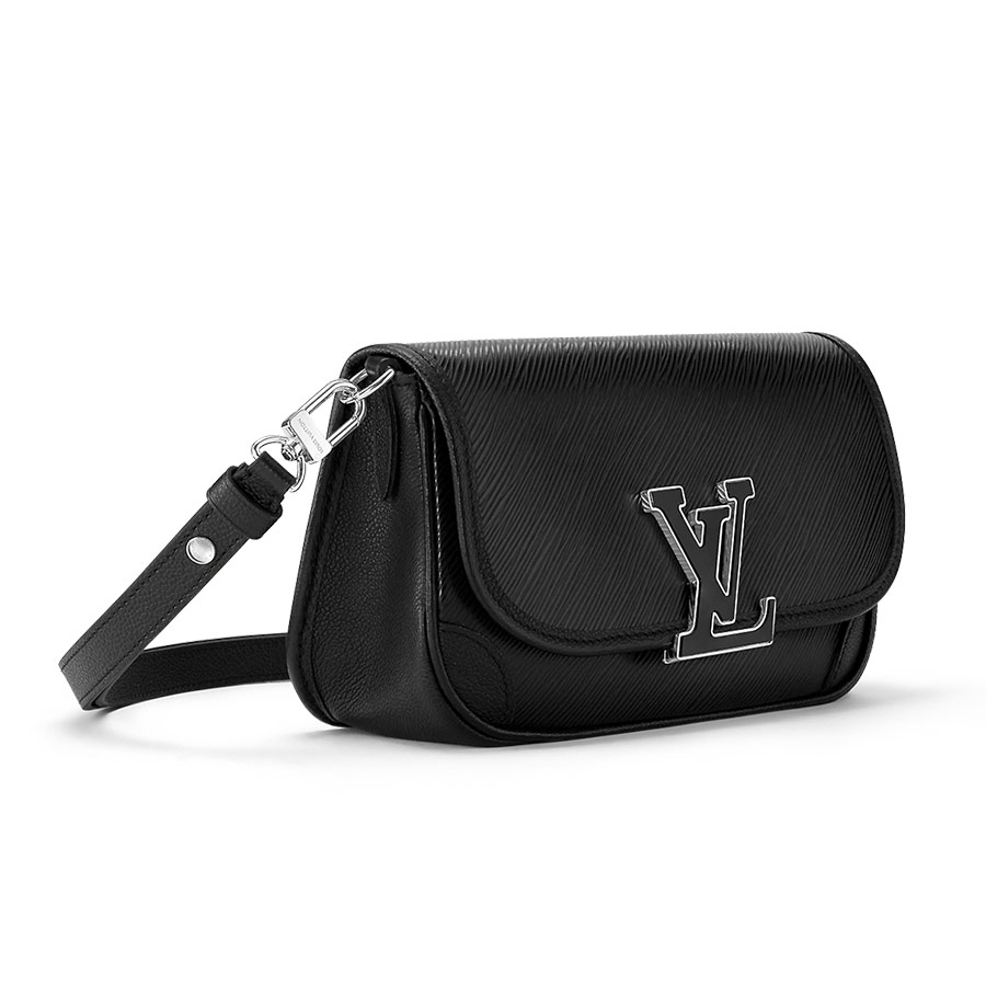 Túi Đeo Chéo Nữ Louis Vuitton LV Buci Bag Noir M59386 Màu Đen