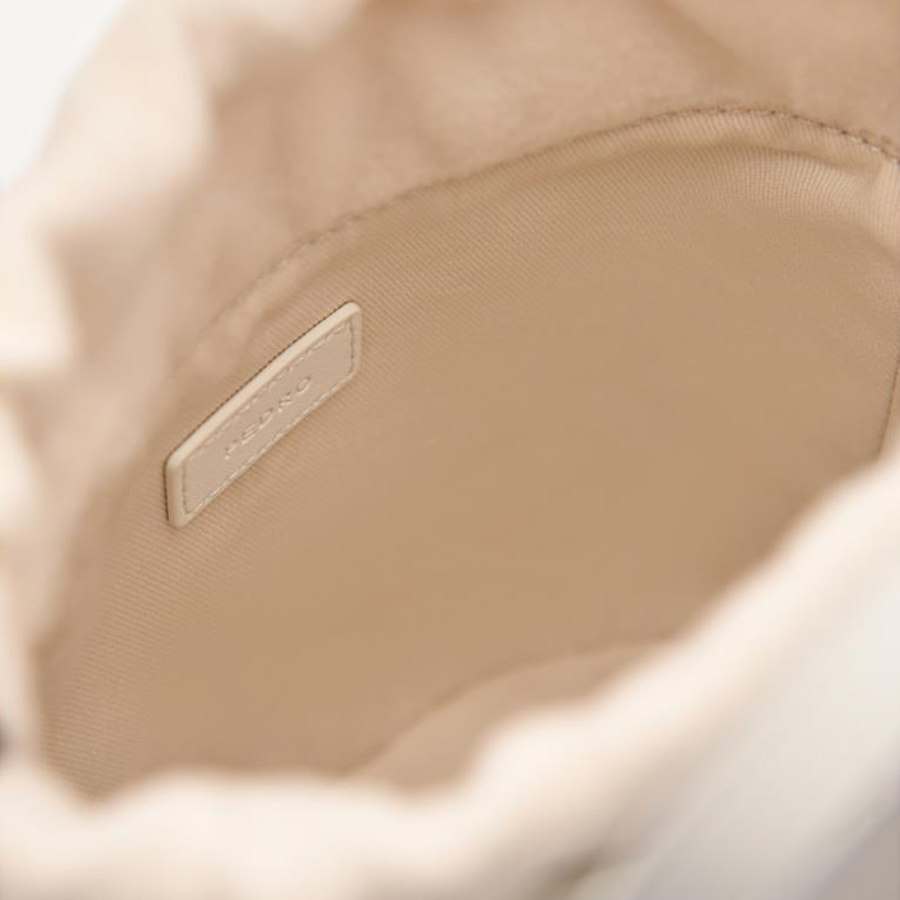 Túi Xách Pedro Duvall Mini Bucket Bag PW2-15060011 Màu Trắng