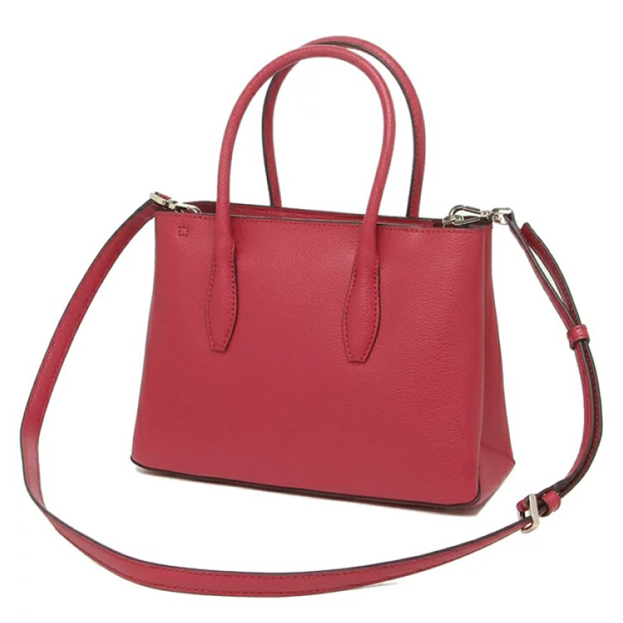 Túi Xách Kate Spade Small Top Zip Satchel WKRU6114 Màu Đỏ Hồng