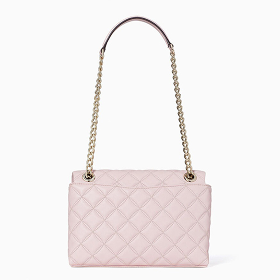 Túi Đeo Vai Kate Spade Natalia Flap Shoulder Bag Màu Hồng Nude