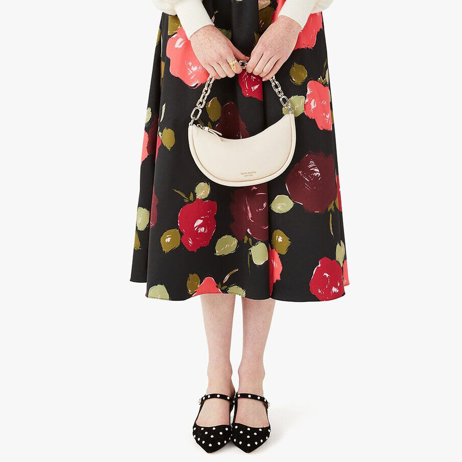 Túi Xách Kate Spade Smile Small Crossbody Bag K5514 Màu Kem