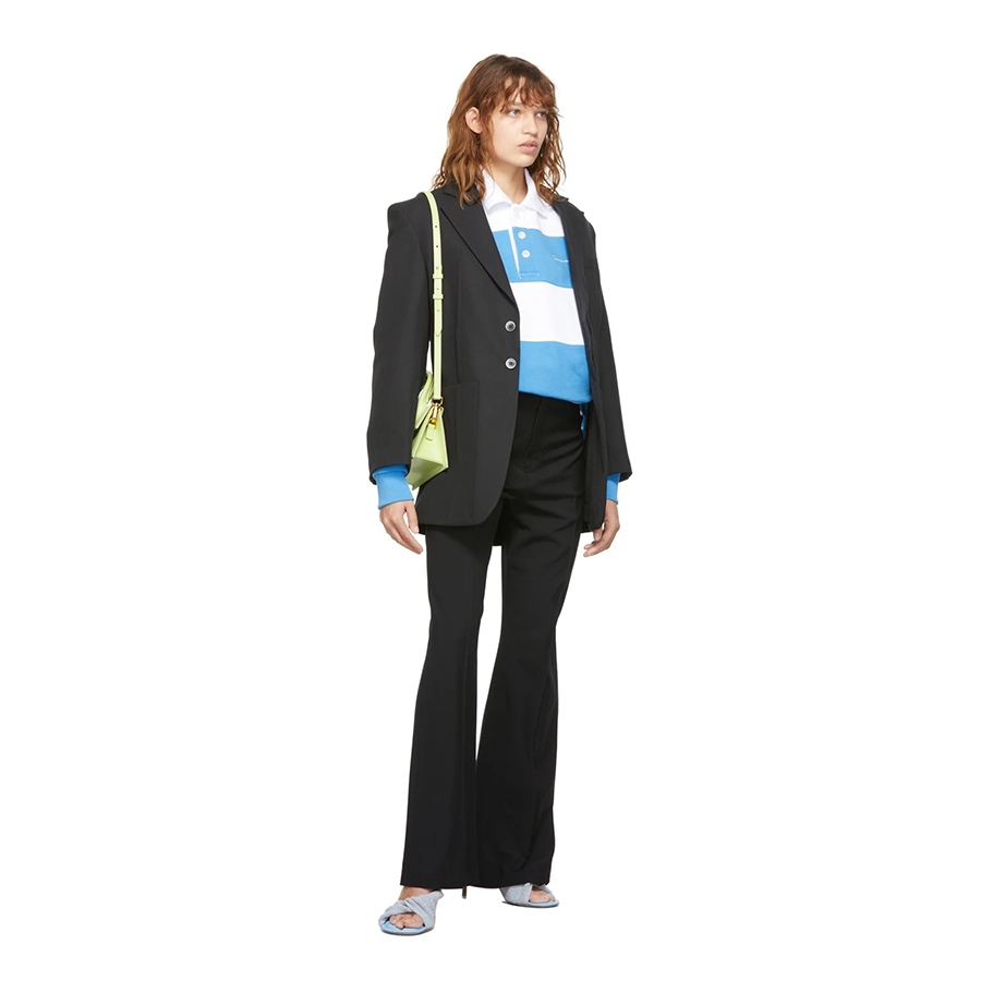 Túi Xách Tay Jacquemus La Montagne 'Le Chiquito Noeud' 221553F046019 Màu Xanh Bơ Size 18