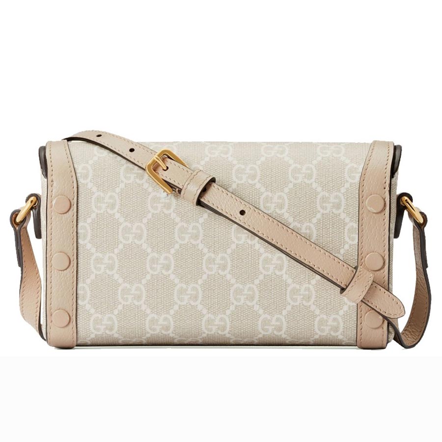 Túi Đeo Chéo Gucci Horsebit 1955 Mini Bag Màu Be