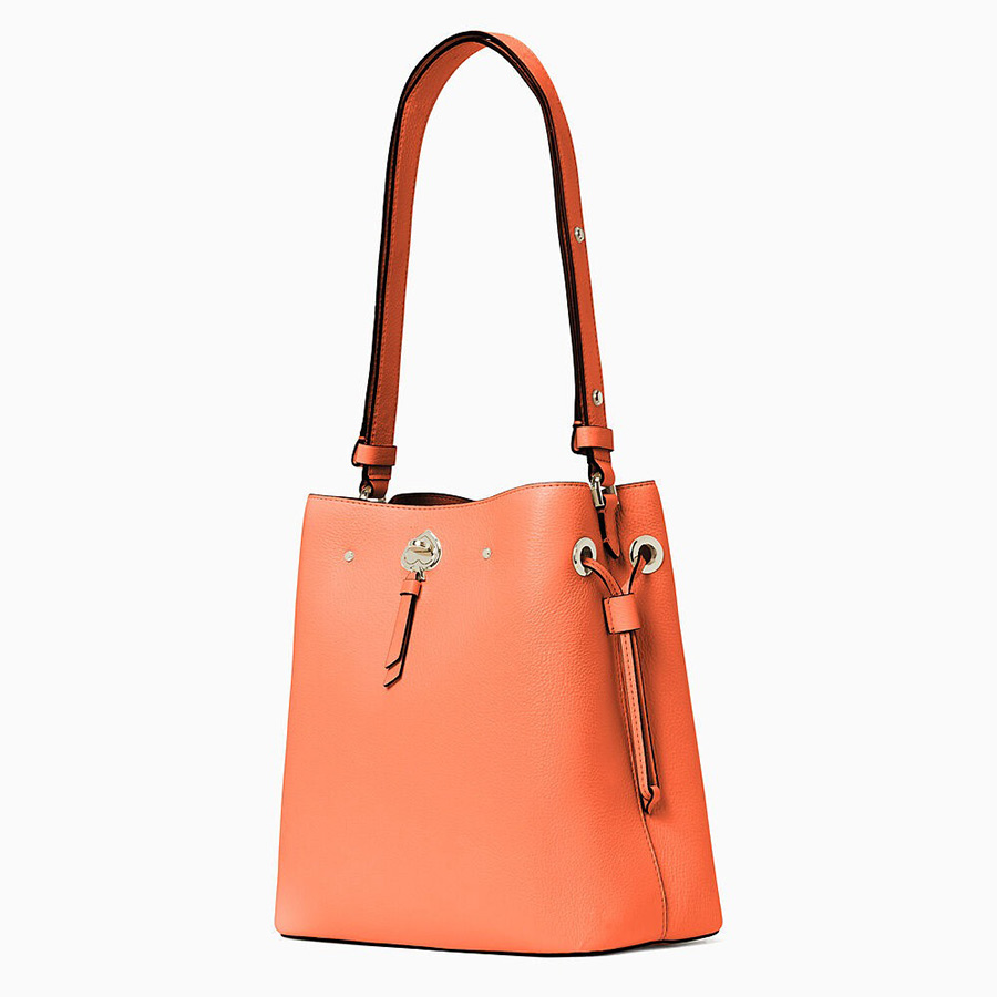 Túi Xách Kate Spade Marti Large Bucket Bag Melon Ball WKRU6827 Màu Cam Đào