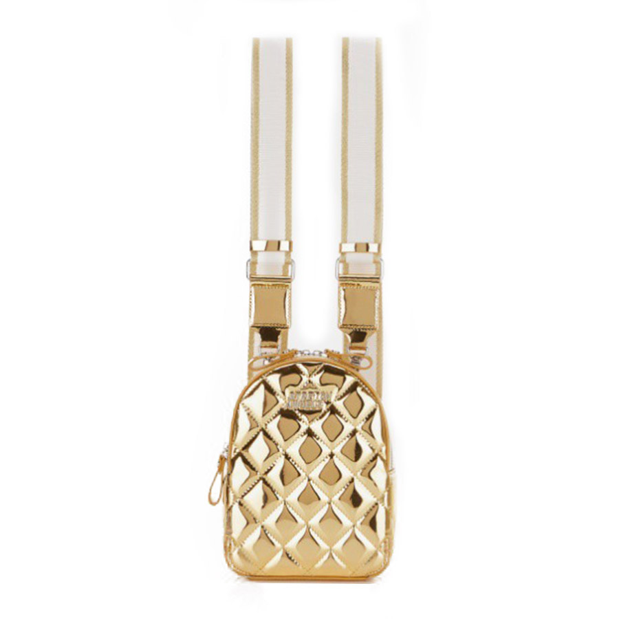 Balo Stretch Angels Waffle Panini Backpack Màu Vàng Gold