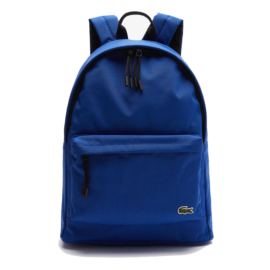 Balo Lacoste Men's Neocroc Canvas Backpack In Midnight/Trade Wind Blue West NH2677NE-H21 Màu Xanh
