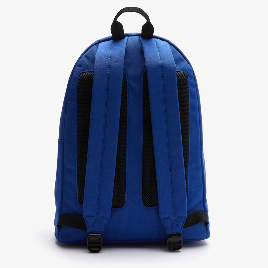 Balo Lacoste Men's Neocroc Canvas Backpack In Midnight/Trade Wind Blue West NH2677NE-H21 Màu Xanh