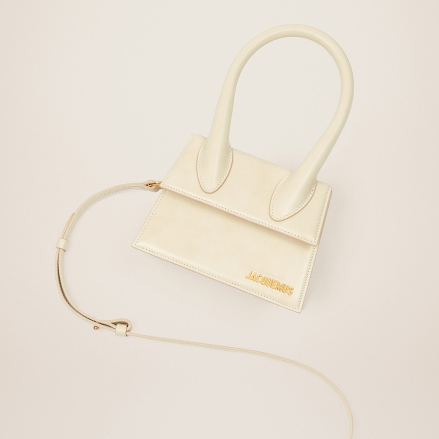 Túi Xách Jacquemus Le Chiquito Moyen Bag 213BA002-3065-120 Màu Ivory