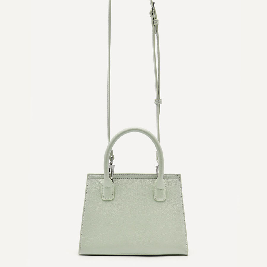 Túi Đeo Chéo Nữ Pedro Brno Top Handle Bag Light Green PW2-55060019 Màu Xanh Nhạt