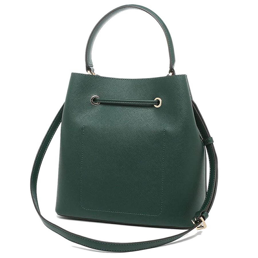 Túi Đeo Chéo Michael Kors MK Suri Large Tank Messenger Leather 35F0GU2M7T Màu Xanh Green Size 24