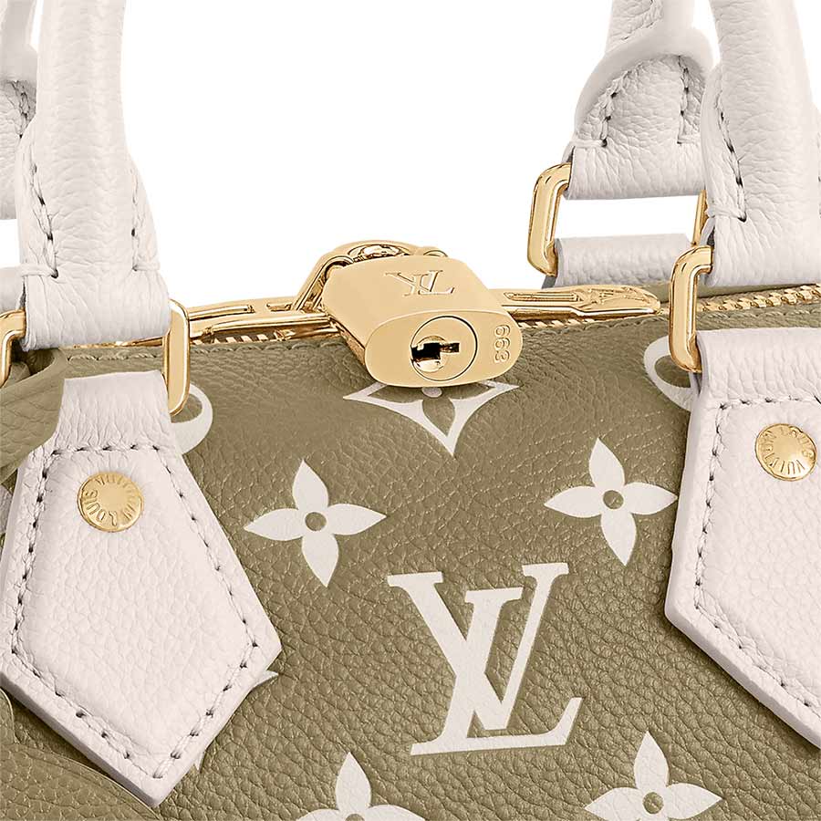 Túi Đeo Chéo Nữ Louis Vuitton LV Speedy Bandoulière 20 Kaki/Beige M46118 Màu Xanh Kaki