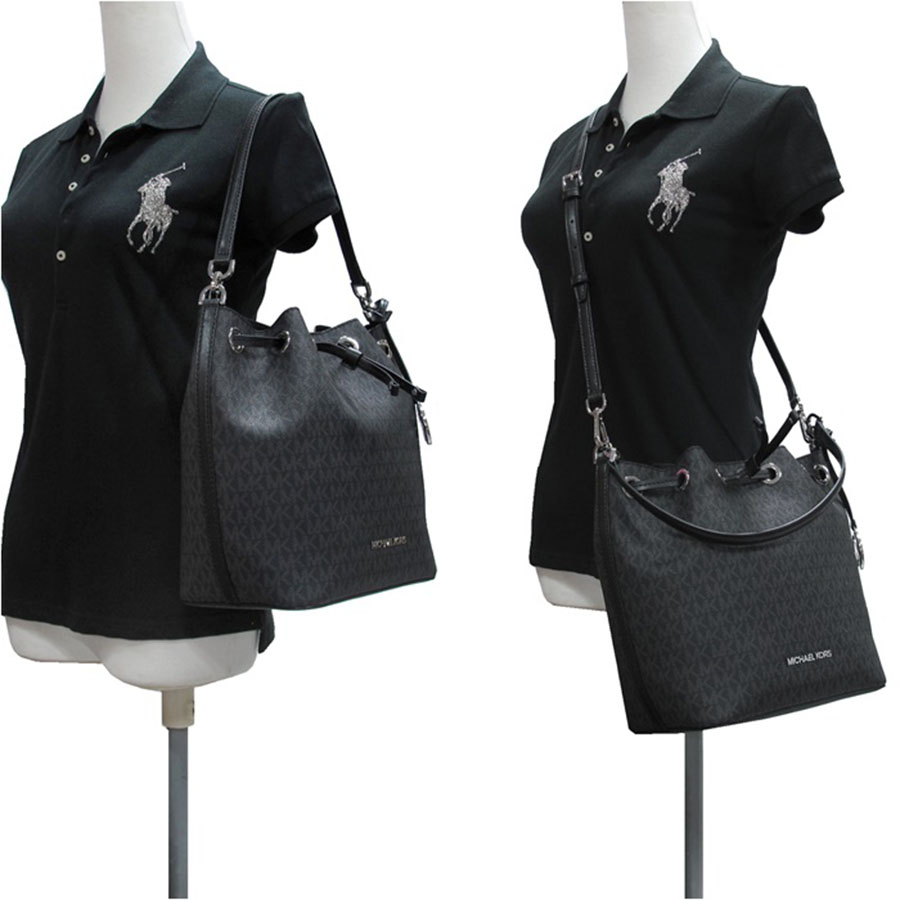 Túi Đeo Chéo Michael Kors MK Bucket Eden 35S0SXEL6V Màu Đen