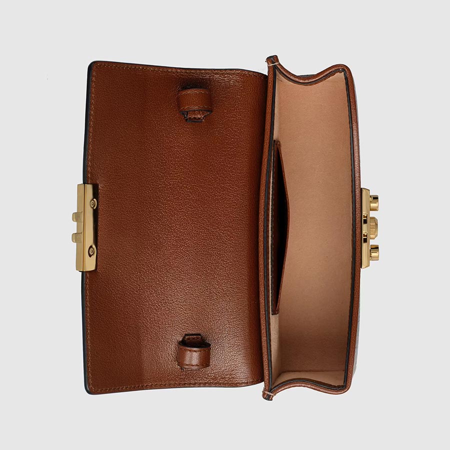 Túi Đeo Chéo Gucci Padlock Mini Bag Màu Đen