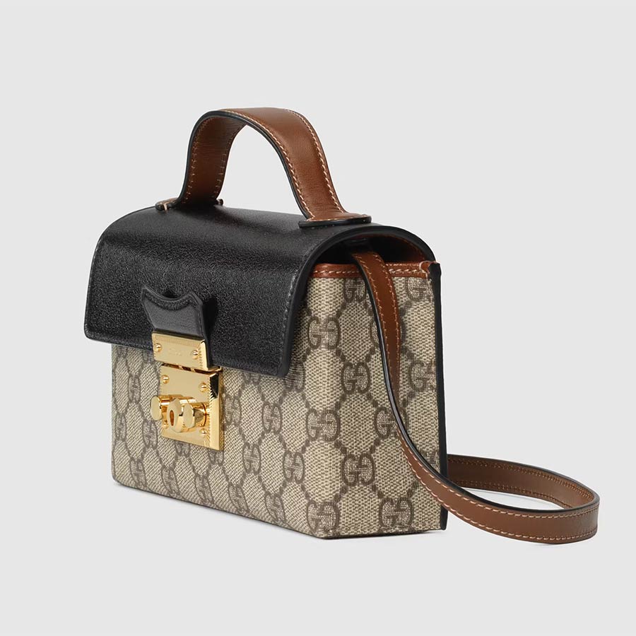Túi Đeo Chéo Gucci Padlock Mini Bag Màu Đen