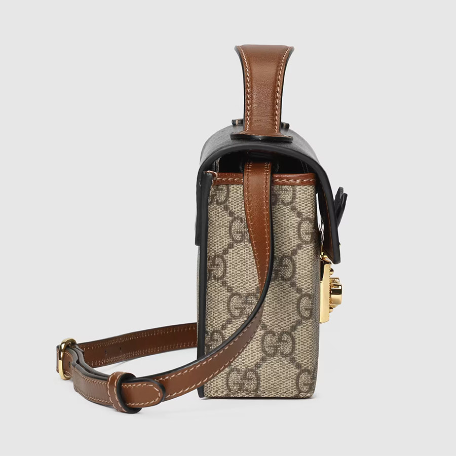 Túi Đeo Chéo Gucci Padlock Mini Bag Màu Đen