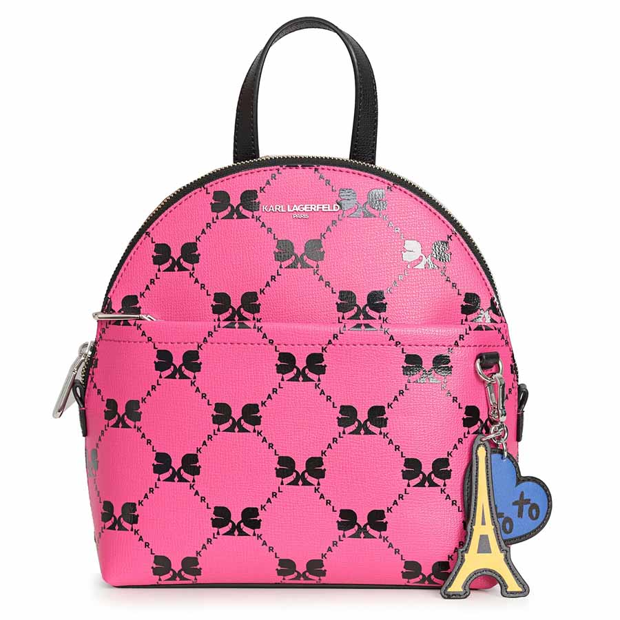 Balo Karl Lagerfeld Adele Backpack Màu Hồng