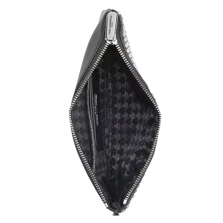 Túi Cầm Tay Karl Lagerfeld Mini Handbags For Women Màu Đen