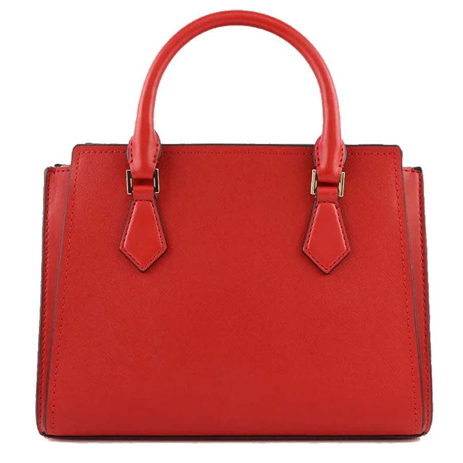 Túi Xách Michael Kors MK Hope Medium Satchel Shoulder Ever Red Leather Messenger Bag 35T0GWXM2L Màu Đỏ