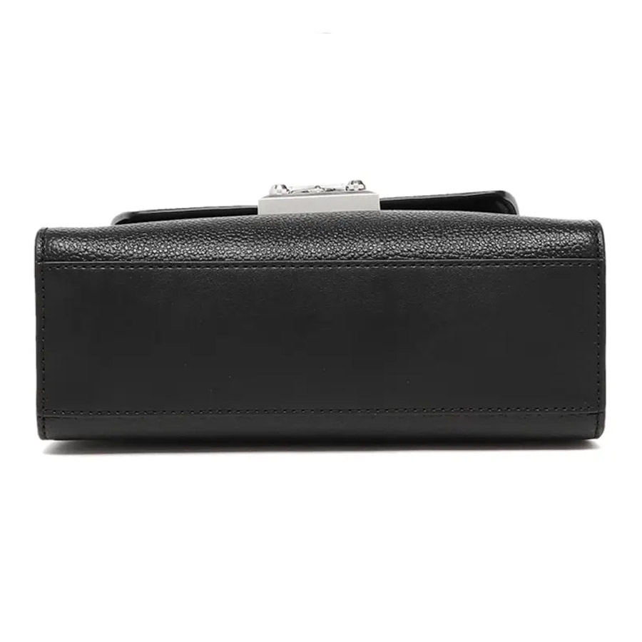 Túi Đeo Chéo Michael Kors MK Top Handle Trapezoid 35S2SNRS5L Màu Đen