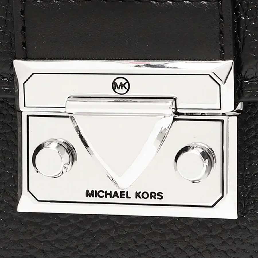Túi Đeo Chéo Michael Kors MK Top Handle Trapezoid 35S2SNRS5L Màu Đen