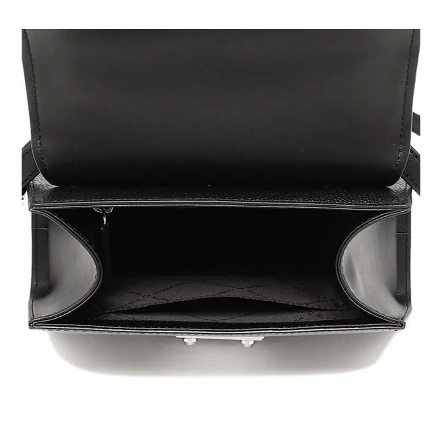 Túi Đeo Chéo Michael Kors MK Top Handle Trapezoid 35S2SNRS5L Màu Đen