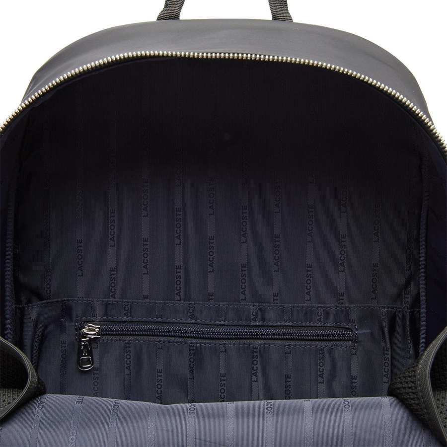Balo Lacoste Men's L.12.12 Branded And Strap Backpack NH3117IA-279 Màu Đen
