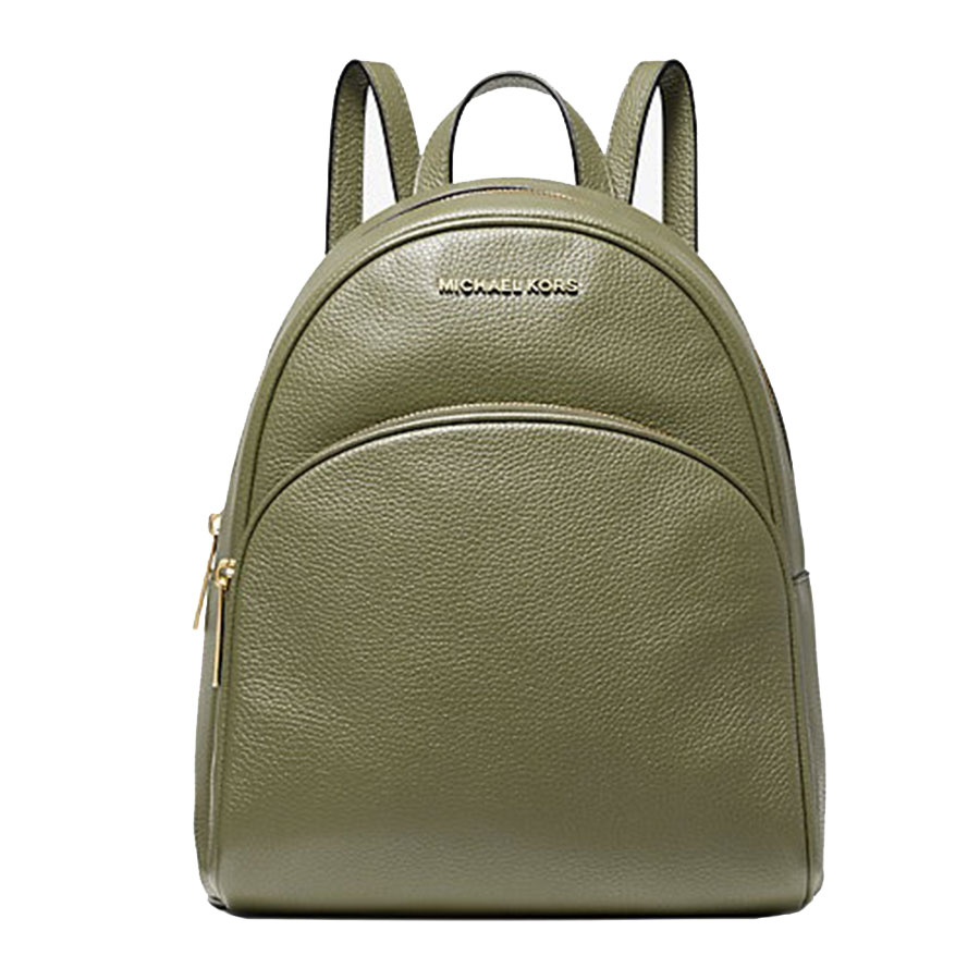 Balo Michael Kors MK Abbey Mini Leather Backpack Màu Xanh Green