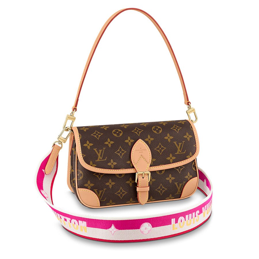 Túi Đeo Chéo Nữ Louis Vuitton LV Diane M46049 Màu Nâu