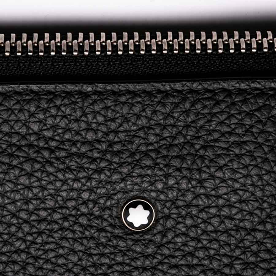 Túi Cầm Tay Montblanc Clutch Bag 114458 Màu Đen