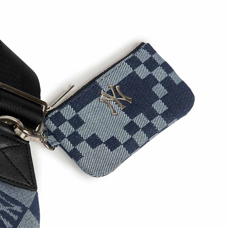 Túi Đeo Hông MLB Caro Jacquard Hip New York Yankees 3AHSM082N-50NYD Màu Xanh