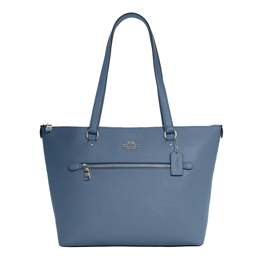 Túi Xách Coach Gallery Tote Màu Xanh Blue