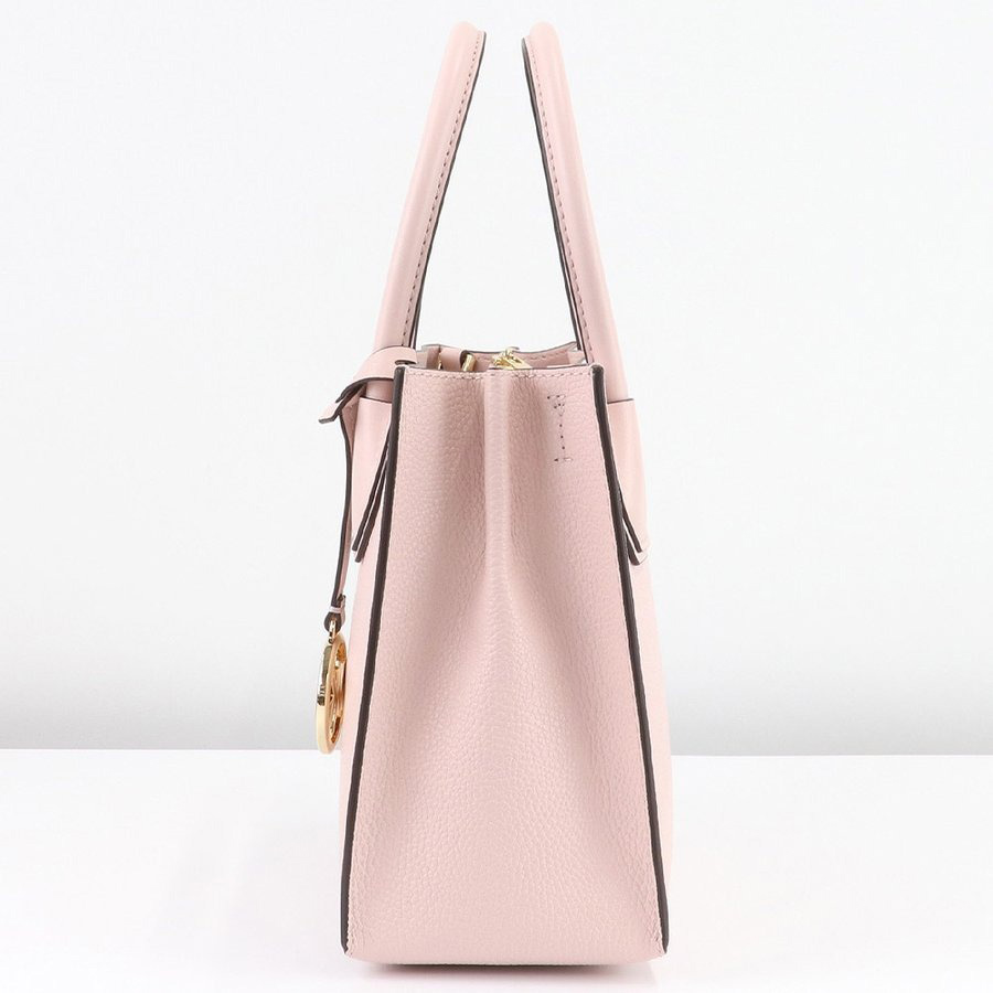 Túi Xách Michael Kors MK Mercer Medium Pebbled Leather Crossbody Bag Màu Hồng Phấn