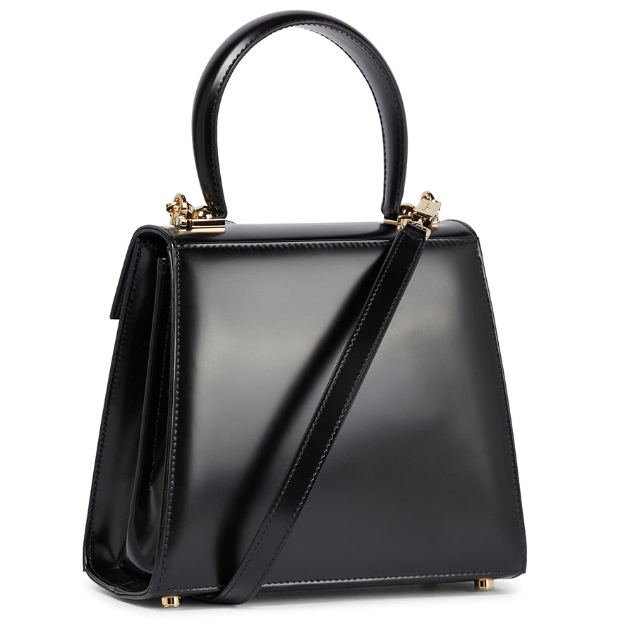 Túi Xách Salvatore Ferragamo Creations Leather Tote Màu Đen